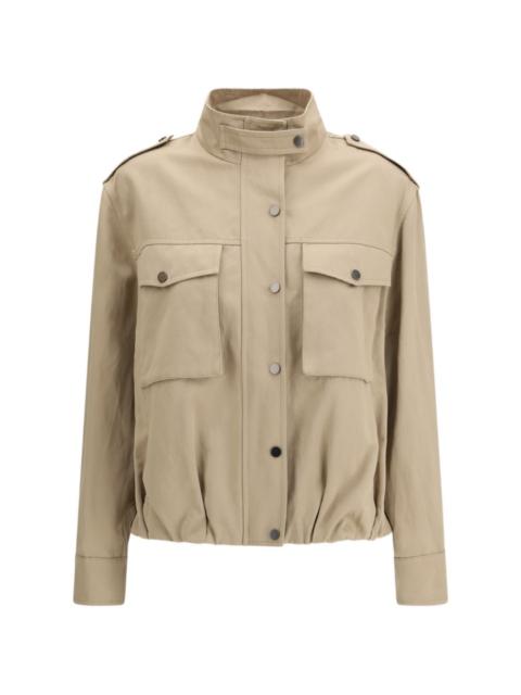 Brunello Cucinelli pocket button jacket