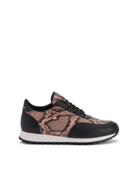 Jimi leather low-top sneakers