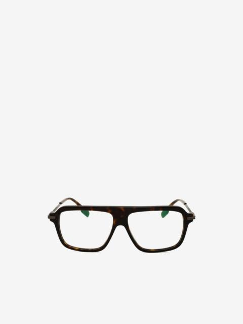 Canada Goose tortoiseshell-effect rectangle-frame glasses