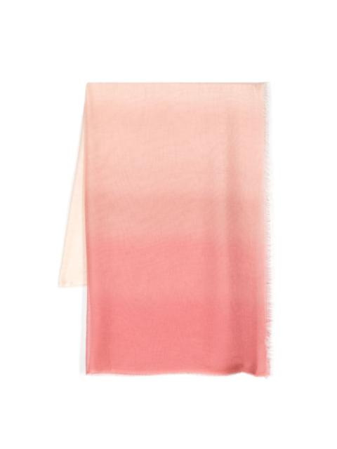 Faliero Sarti Ginevra gradient scarf