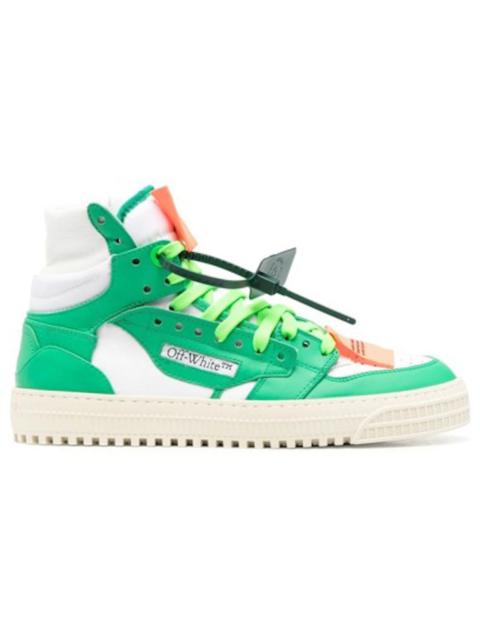 OFF-WHITE 3.0 Off Court High-Top Sneakers Green White