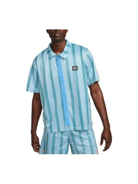 Nike Nike Kevin Durant Full-Zip Short-Sleeve Basketball Top 'Sky Blue' DX0342-442