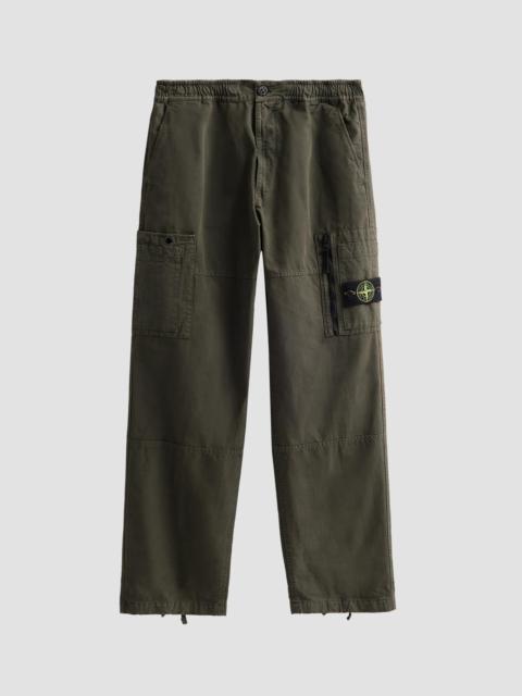 Stone Island Men's Cotton Cargo Pants - Coal Grey