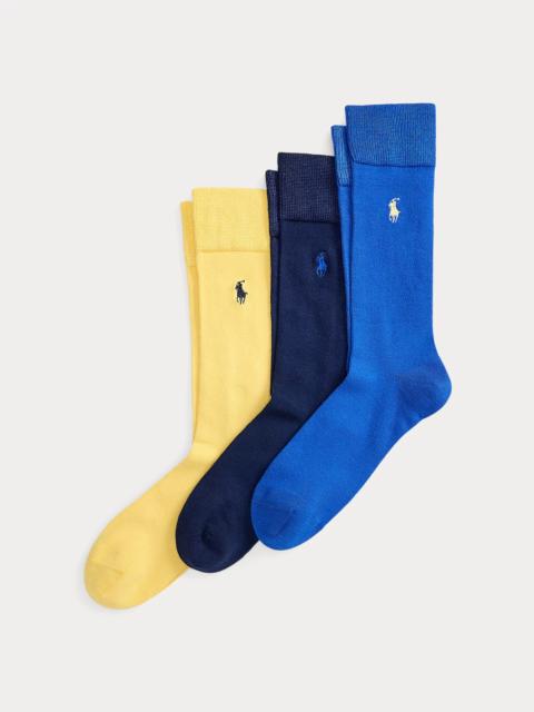 Polo Ralph Lauren Supersoft Trouser Sock 3-Pack