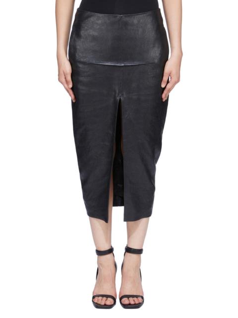 Rick Owens CALF SLICED SKIRT