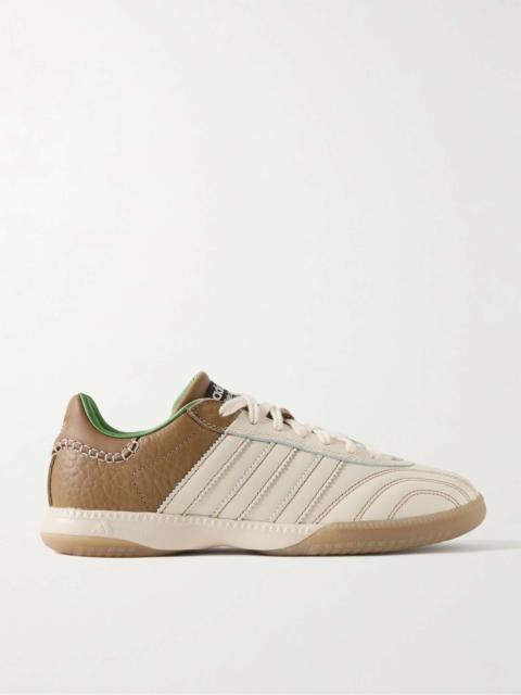 adidas Originals + Wales Bonner Samba Millennium Panelled Leather Sneakers