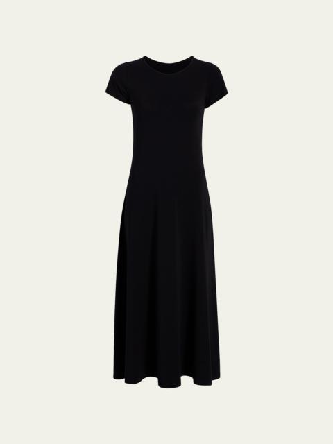 Cotton Fitted Tee Dress