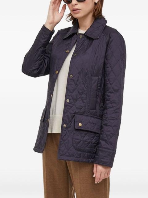 Barbour quilted diamond-pattern jacket