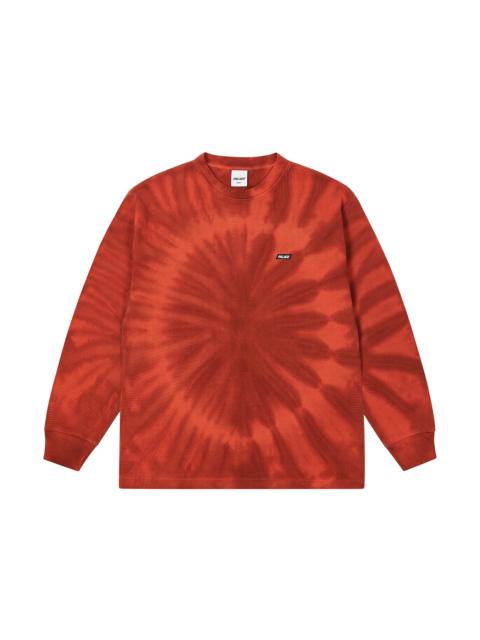 PALACE Palace Tie-Dye Waffle Longsleeve Burnt Orange