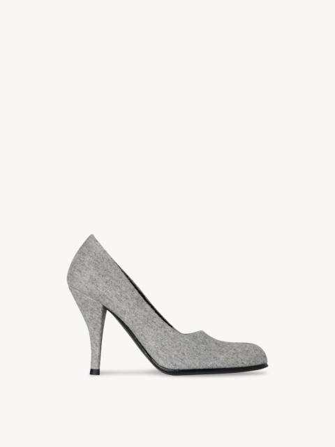 The Row Liv Pump in Virgin Wool and Cashmere