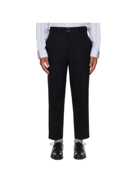 visvim Black Pastoral HW Trousers