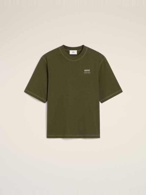 GREEN COTTON T-SHIRT