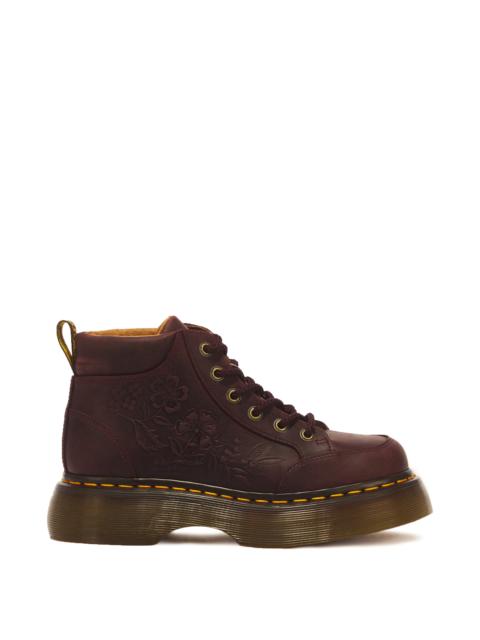 Dr. Martens Buzz Floral Emboss Analine Leather Boots