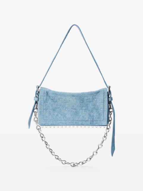 Alexander Wang Ricco Crushed Flap Bag Leather Slim