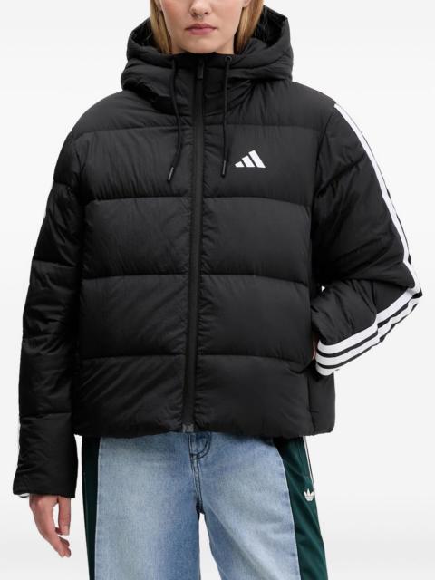 adidas logo-detail puffer jacket