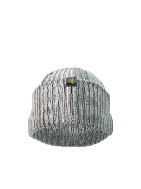 Comme des Garçons Homme ribbed-knit beanie hat