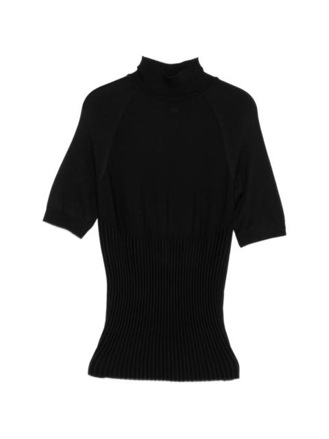 Alaïa turtleneck top