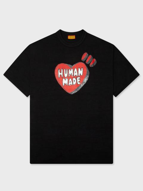 Human Made FUTURE PAST GRAPHIC T-SHIRT - BLACK