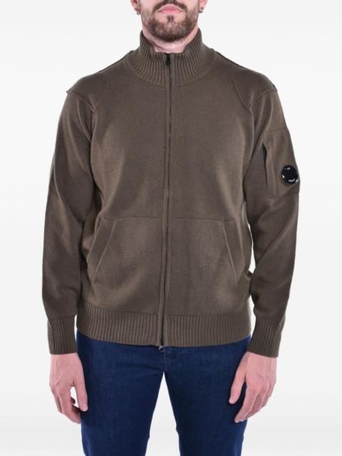 C.P. Company Lens zipped cardigan