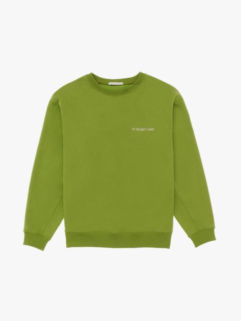 Helmut Lang LOGO CREWNECK