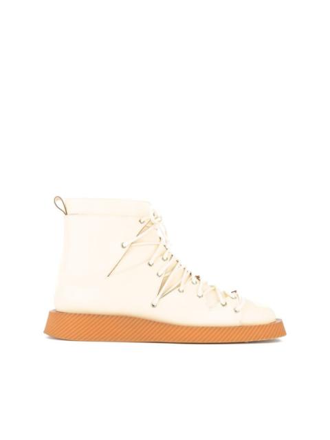 Jil Sander leather sneakers