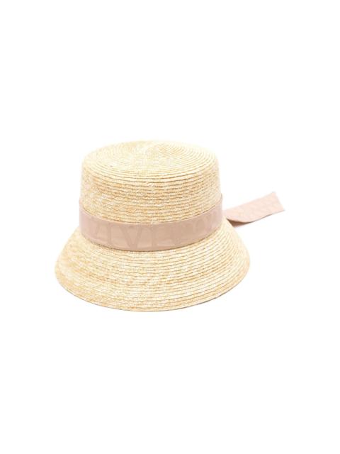 Valentino ribbon-embellished bucket hat