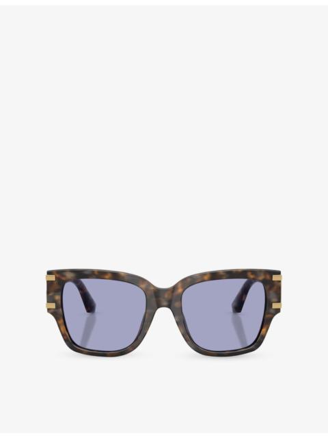 Dolce & Gabbana DG4563 Square-Frame Acetate Sunglasses