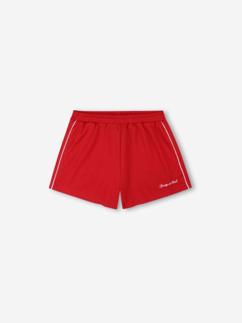 Sporty & Rich LOGO SPORTS SHORTS