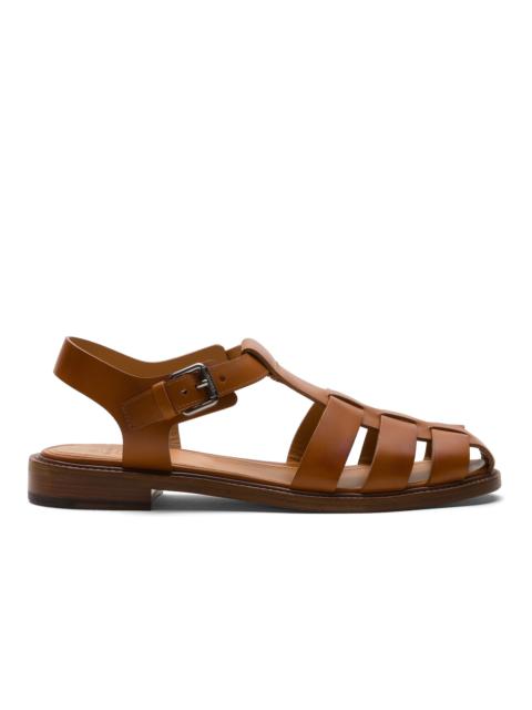 Fisher w
Prestige Calfskin Sandal Walnut