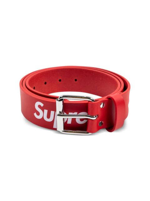 Repeat "Red" leather belt