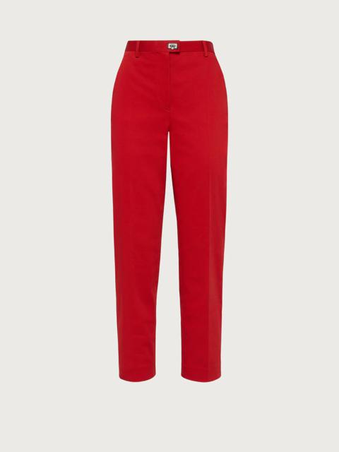 FERRAGAMO ANKLE LENGTH TROUSER