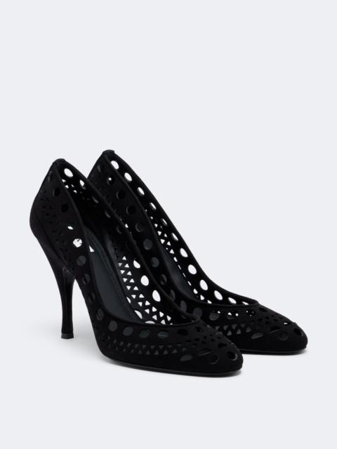 Alaïa Vienne suede pumps