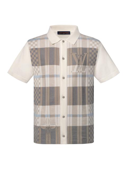 Louis Vuitton Graphic Jacquard Short-Sleeved Shirt