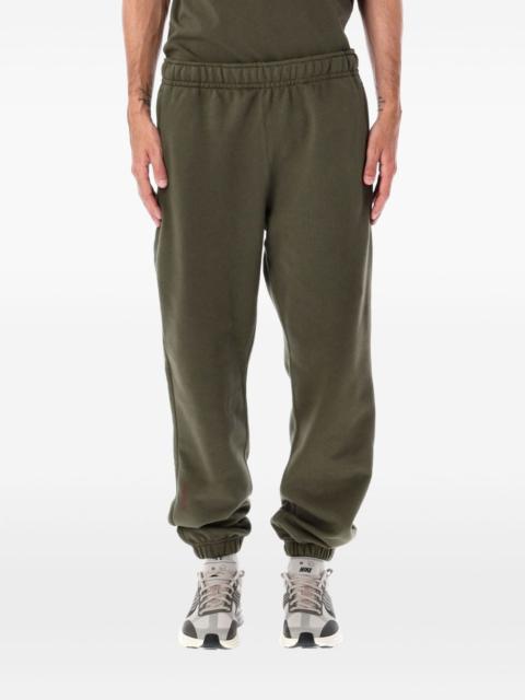 Nike elastic-waist fleece track pants