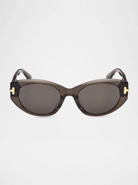 TOM FORD 54MM Oval Sunglasses