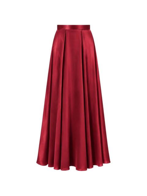 Temperley London Amerie satin maxi skirt