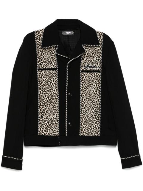 AMIRI leopard cadet jacket