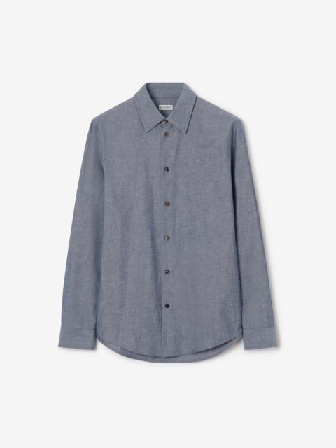 Burberry Regular Fit Cotton Blend Shirt