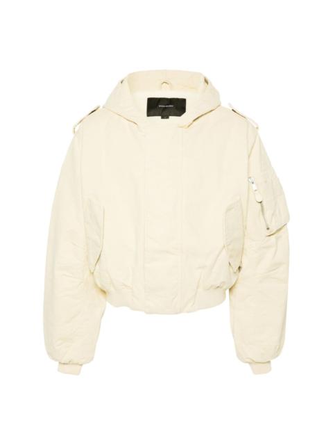 W2 canvas bomber jacket