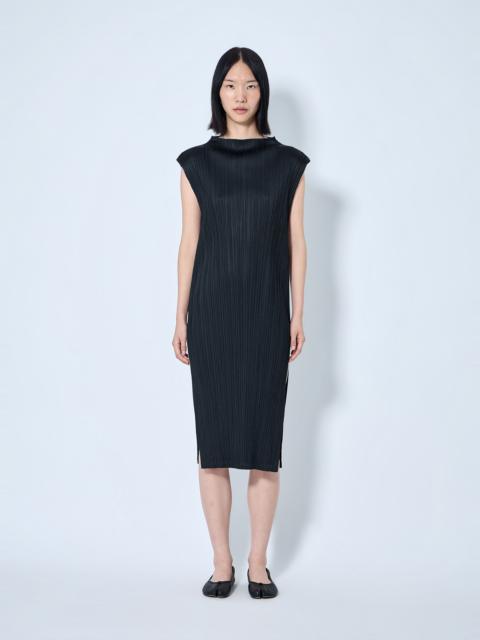 Pleats Please Issey Miyake Swing Solid Tunic Dress