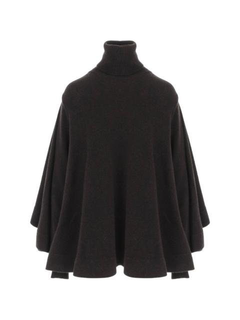 JACQUEMUS high-neck flared sweater