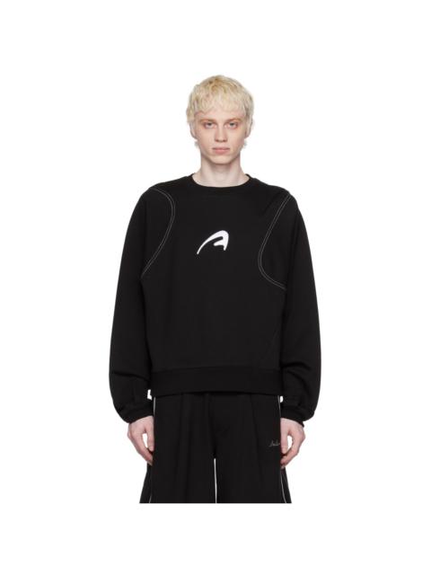 ADER error Black A-Peec Sweatshirt