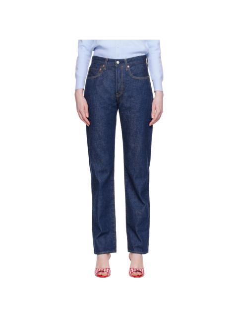 Levi's Navy '70s 501 Jeans