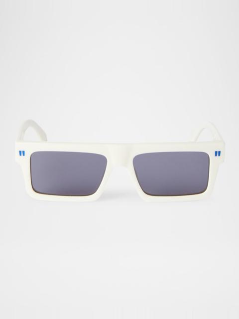 Off-White Chandler Logo Rectangle Sunglasses