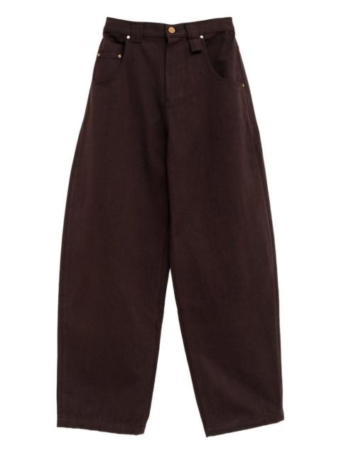 WILLY CHAVARRIA Bad Girl tapered jeans