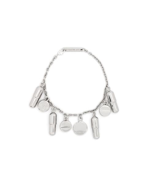 Ambush pill-charm chain bracelet