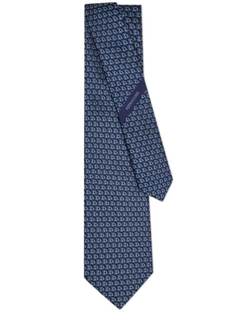 FERRAGAMO Gancini Jacquard Tie