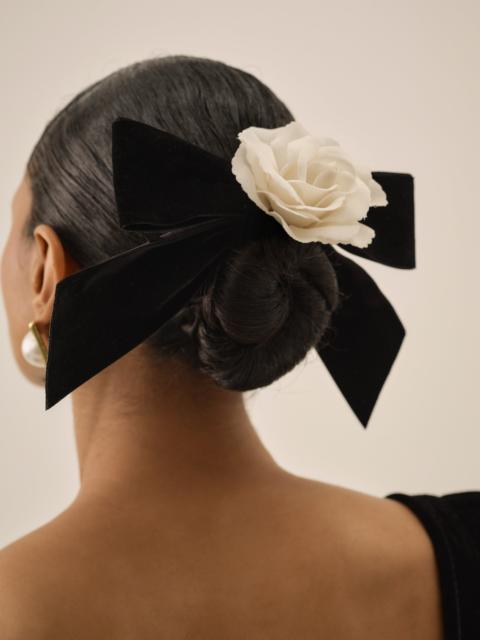 For Love & Lemons Mindy Rose Velvet Ribbon Bow