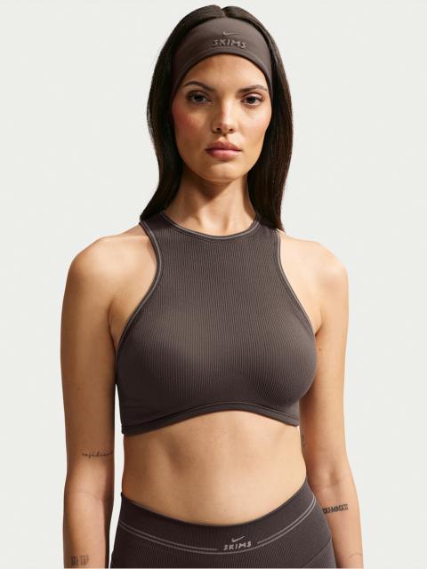 Nike NikeSKIMS Ribbed Seamless Women's Racerneck Bra