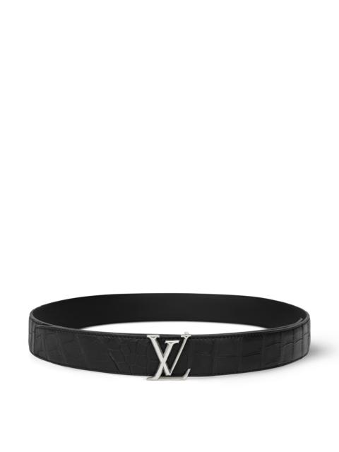 Louis Vuitton LV Atelier Crocodile 35mm Reversible Belt